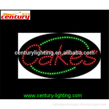cakes animated led sign